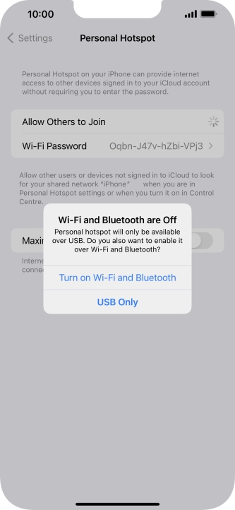 If Wi-Fi is turned off, press Turn on Wi-Fi and Bluetooth. If Wi-Fi is turned off, press Turn on Wi-Fi and Bluetooth.