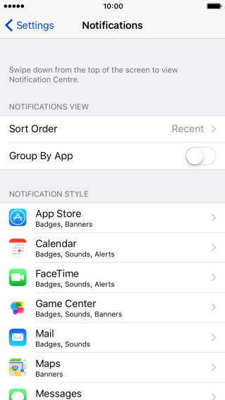 Press Sort Order. Press Sort Order.