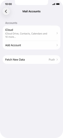 Press Add Account. Press Add Account.