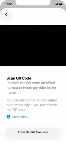 Place the QR code you've received inside the phone camera frame to scan the code. Place the QR code you've received inside the phone camera frame to scan the code.