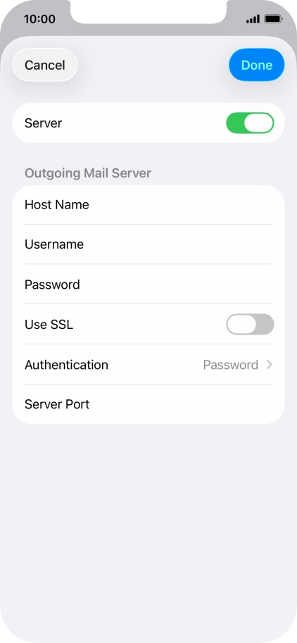 Press the indicator next to Press the indicator next to