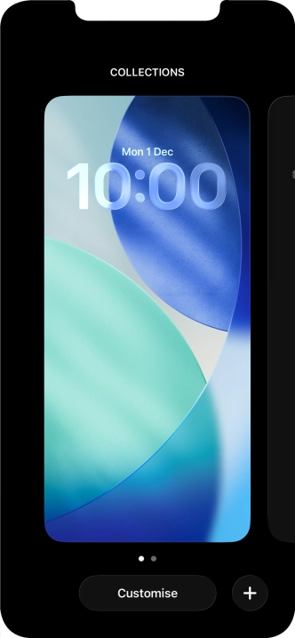 Press the add icon. Press the add icon.