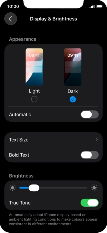 Press the indicator next to Press the indicator next to