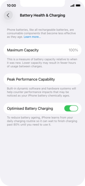 Press the indicator next to Press the indicator next to