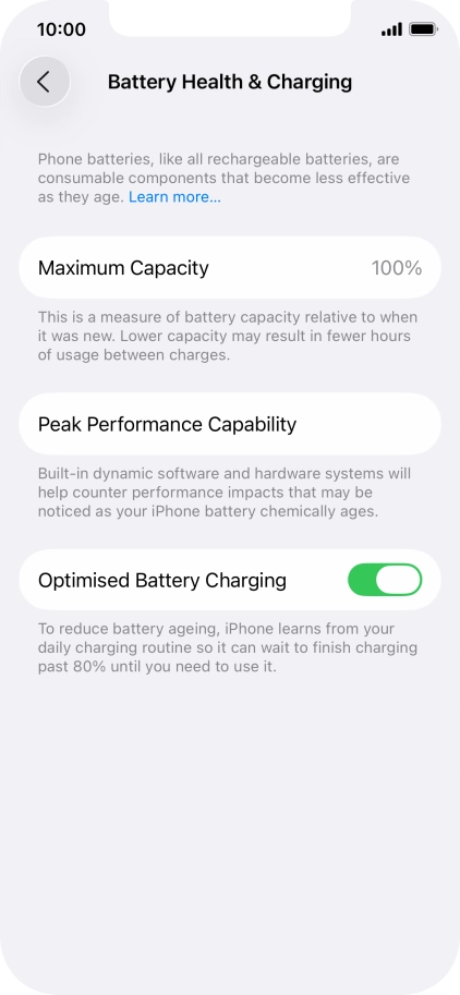 Press the indicator next to Press the indicator next to