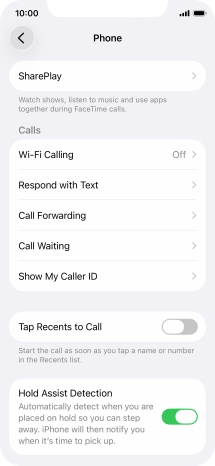 Press Call Waiting. Press Call Waiting.