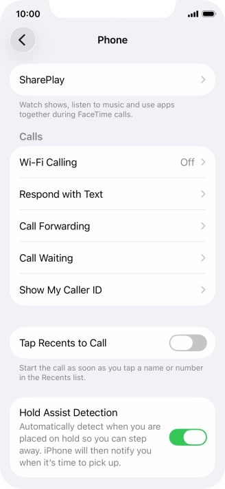 Press Call Waiting. Press Call Waiting.