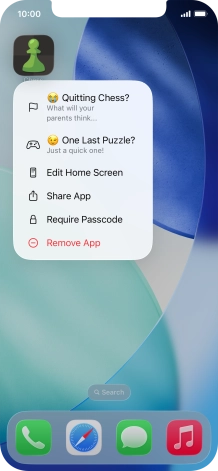 Press Require Passcode. Press Require Passcode.