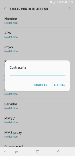 Introduce wap125 y pulsa ACEPTAR. Introduce wap125 y pulsa ACEPTAR.