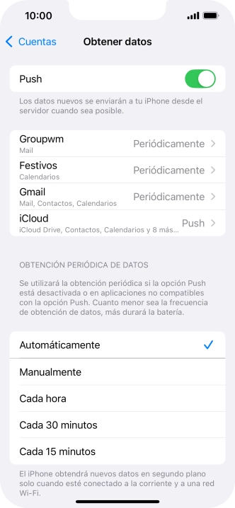 Pulsa el indicador junto a Pulsa el indicador junto a