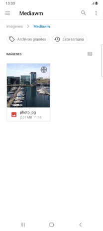 Pulsa el archivo deseado. Pulsa el archivo deseado.