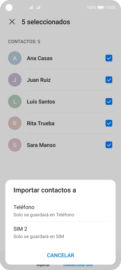 Pulsa Teléfono. Pulsa Teléfono.