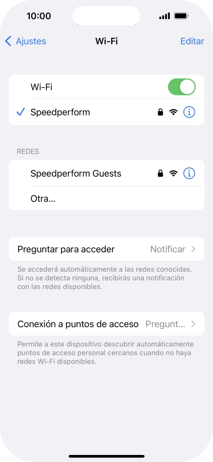 Desliza el dedo hacia arriba desde la parte inferior de la pantalla para terminar y volver a la pantalla de inicio. Desliza el dedo hacia arriba desde la parte inferior de la pantalla para terminar y volver a la pantalla de inicio.