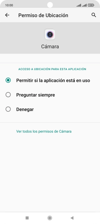 Pulsa el ajuste deseado. Pulsa el ajuste deseado.