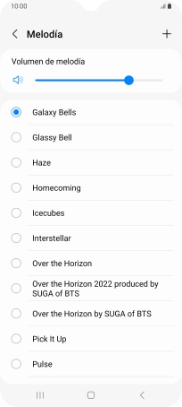 Pulsa los timbres de llamada deseados para escucharlos. Pulsa los timbres de llamada deseados para escucharlos.