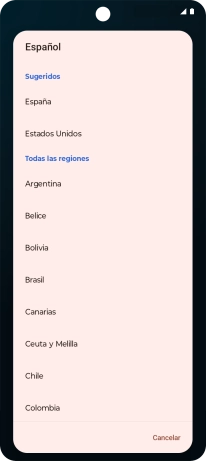 Pulsa el país deseado. Pulsa el país deseado.