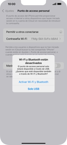Si el wifi está desactivado, pulsa Activar Wi-Fi y Bluetooth. Si el wifi está desactivado, pulsa Activar Wi-Fi y Bluetooth.