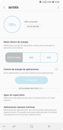 Pulsa el ajuste deseado. Pulsa el ajuste deseado.