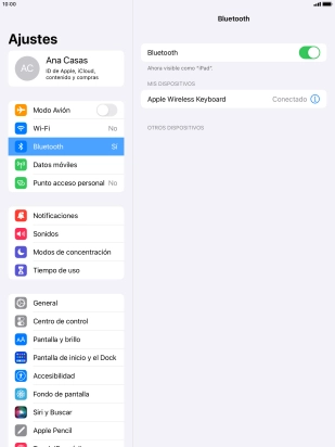Pulsa la tecla de inicio para terminar y regresar a la pantalla de inicio. Pulsa la tecla de inicio para terminar y regresar a la pantalla de inicio.
