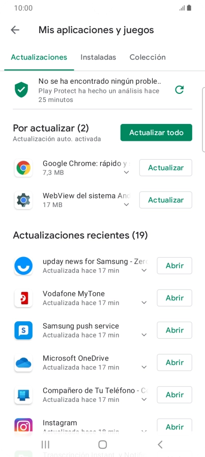 Pulsa Instaladas. Pulsa Instaladas.