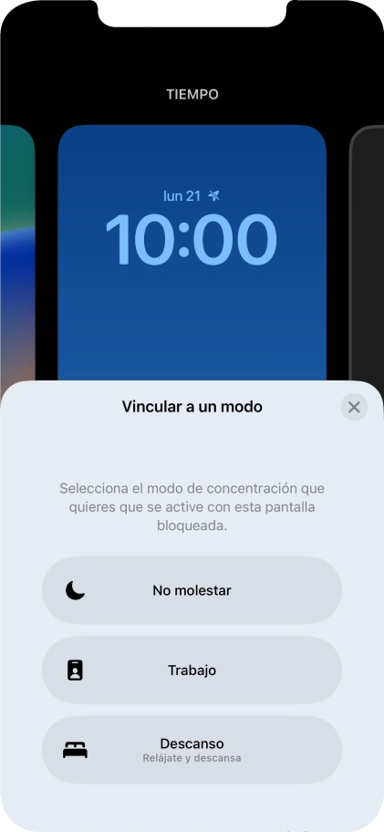 Pulsa un modo de concentración. Pulsa un modo de concentración.