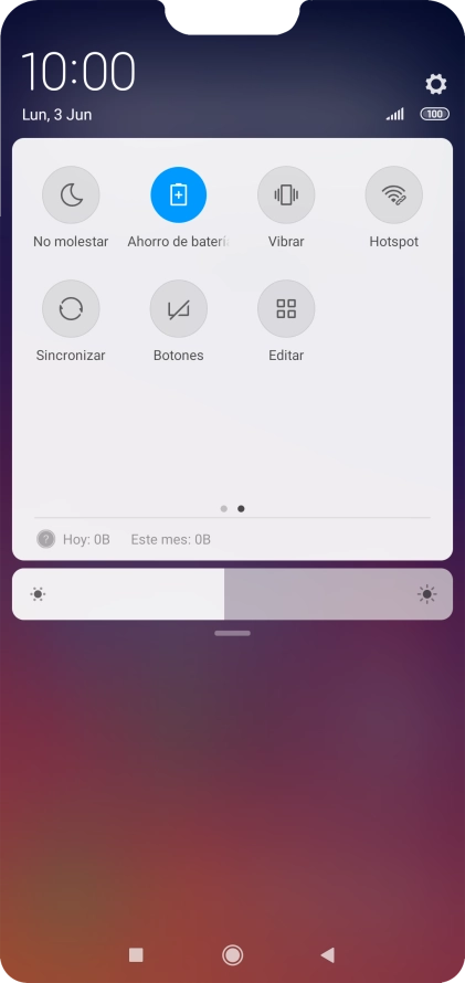 Pulsa la tecla de inicio para terminar y regresar a la pantalla de inicio. Pulsa la tecla de inicio para terminar y regresar a la pantalla de inicio.