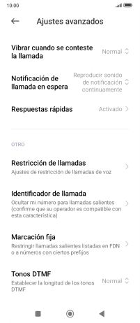 Pulsa Marcación fija. Pulsa Marcación fija.