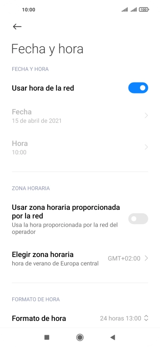 Pulsa el indicador junto a Pulsa el indicador junto a