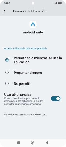 Pulsa el ajuste deseado. Pulsa el ajuste deseado.