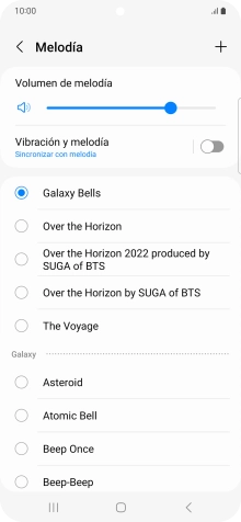 Pulsa los timbres de llamada deseados para escucharlos. Pulsa los timbres de llamada deseados para escucharlos.