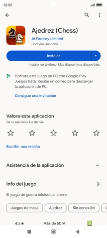 Pulsa la tecla de inicio para terminar y regresar a la pantalla de inicio. Pulsa la tecla de inicio para terminar y regresar a la pantalla de inicio.