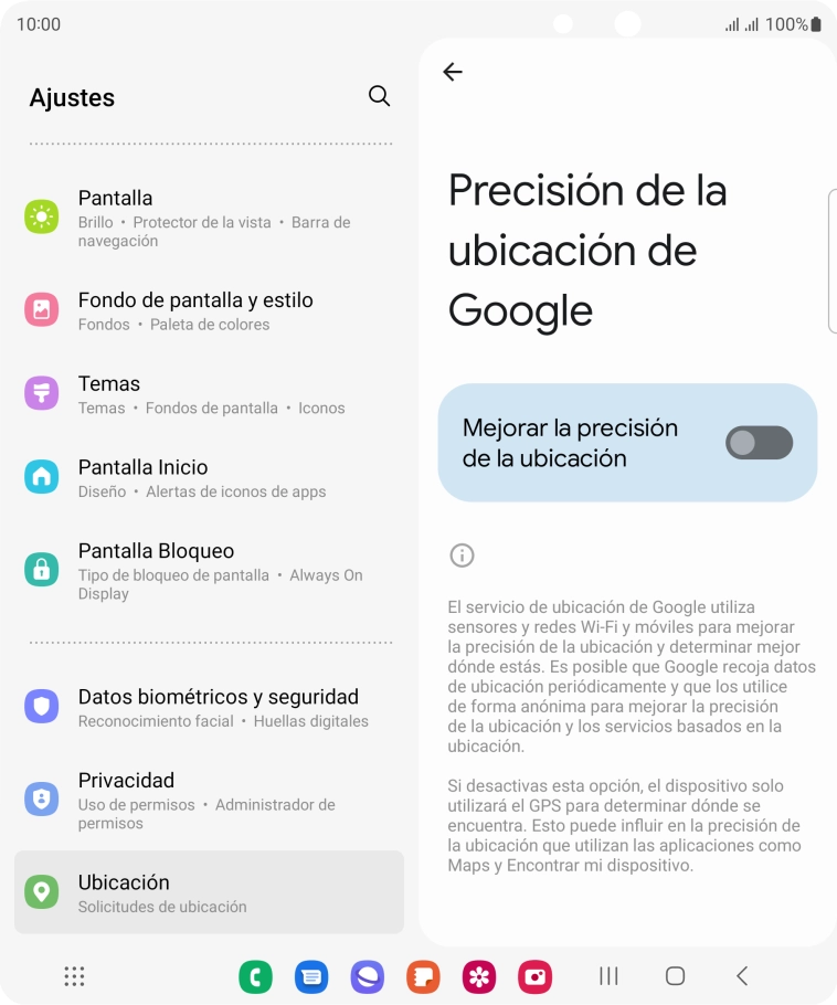 Pulsa el indicador junto a Pulsa el indicador junto a