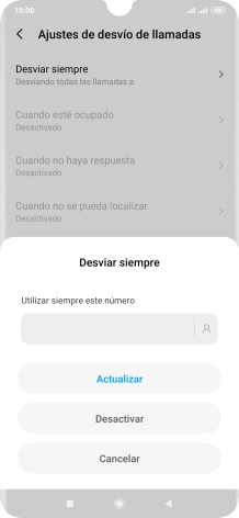 Pulsa Desactivar. Pulsa Desactivar.