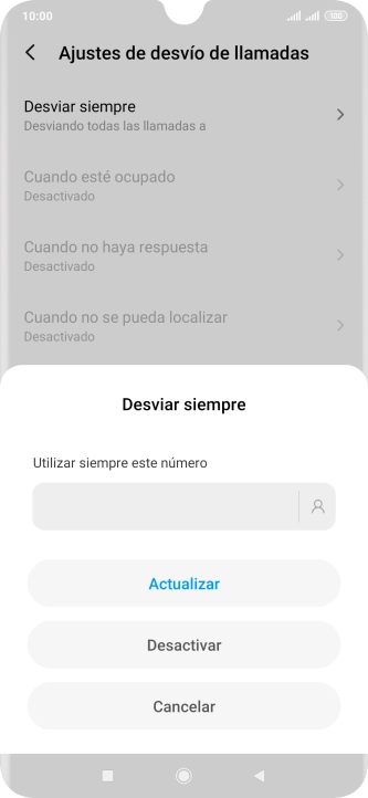 Pulsa Desactivar. Pulsa Desactivar.