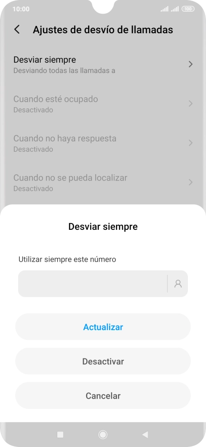 Pulsa Desactivar. Pulsa Desactivar.