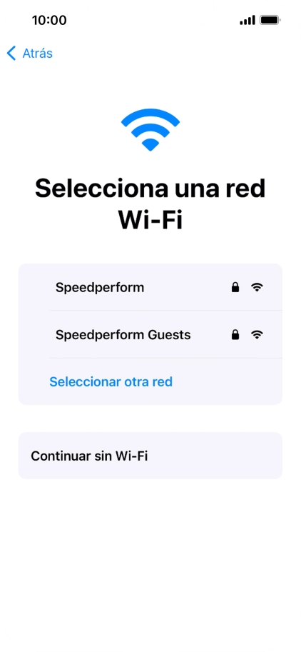 Pulsa la red wifi deseada. Pulsa la red wifi deseada.