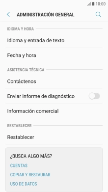 Pulsa Fecha y hora. Pulsa Fecha y hora.