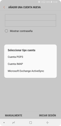 Pulsa Cuenta POP3. Pulsa Cuenta POP3.