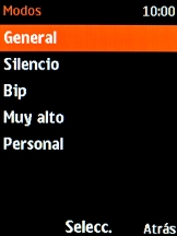 Selecciona Silencio. Selecciona Silencio.