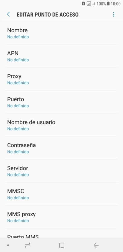 Pulsa Nombre. Pulsa Nombre.
