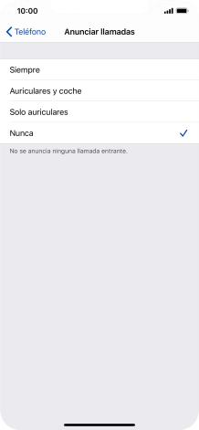Pulsa Siempre para activar la función cuando el modo silencioso está desactivado. Pulsa Siempre para activar la función cuando el modo silencioso está desactivado.