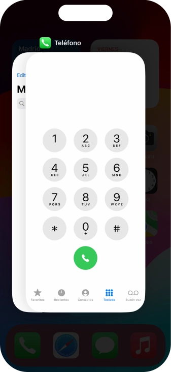 Arrastra hacia arriba la aplicación deseada para cerrarla. Arrastra hacia arriba la aplicación deseada para cerrarla.