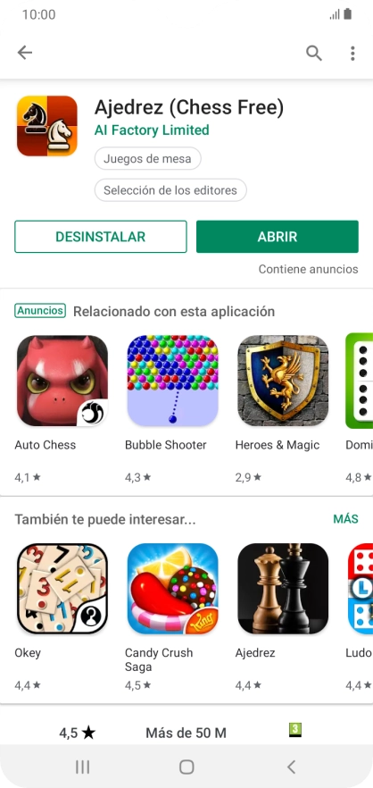 Pulsa la tecla de inicio para terminar y regresar a la pantalla de inicio. Pulsa la tecla de inicio para terminar y regresar a la pantalla de inicio.