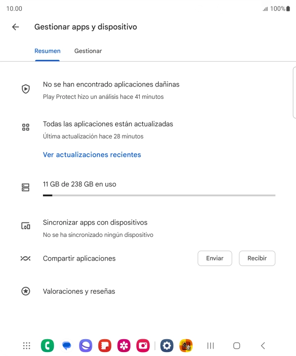 Pulsa Gestionar. Pulsa Gestionar.