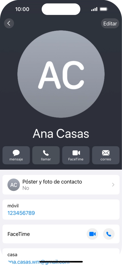 Pulsa Póster y foto de contacto. Pulsa Póster y foto de contacto.