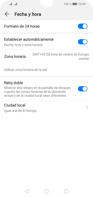 Pulsa la tecla de inicio para terminar y regresar a la pantalla de inicio. Pulsa la tecla de inicio para terminar y regresar a la pantalla de inicio.