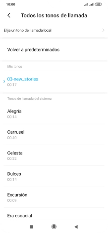 Pulsa la tecla de inicio para terminar y regresar a la pantalla de inicio. Pulsa la tecla de inicio para terminar y regresar a la pantalla de inicio.