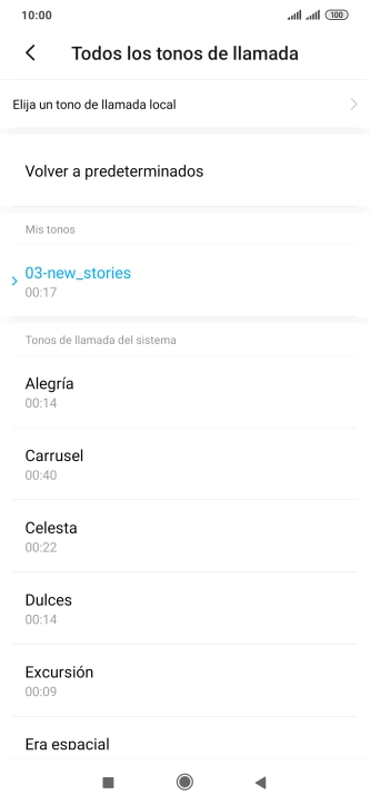 Pulsa la tecla de inicio para terminar y regresar a la pantalla de inicio. Pulsa la tecla de inicio para terminar y regresar a la pantalla de inicio.