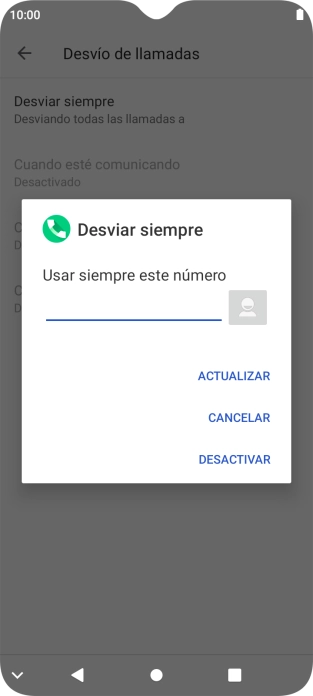 Pulsa DESACTIVAR. Pulsa DESACTIVAR.