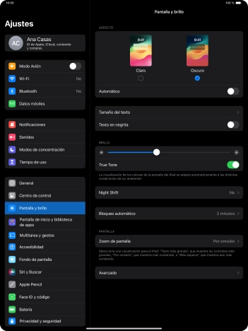 Pulsa el indicador junto a Pulsa el indicador junto a